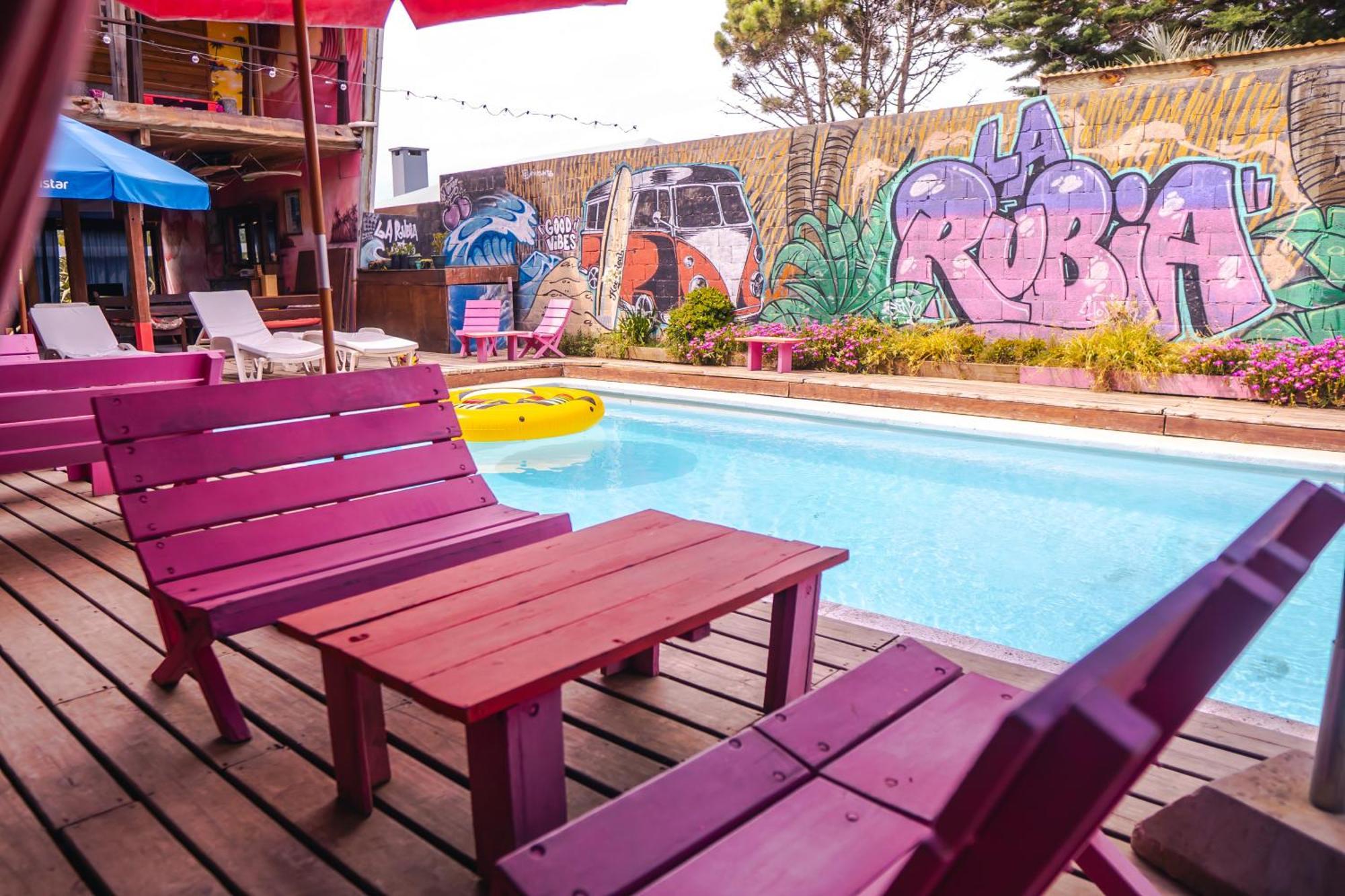 La Rubia Hostel Ла-Педрера Экстерьер фото